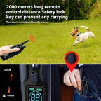 Color Screen Dog Trainer Super Long Remote Control Waterproof Collar