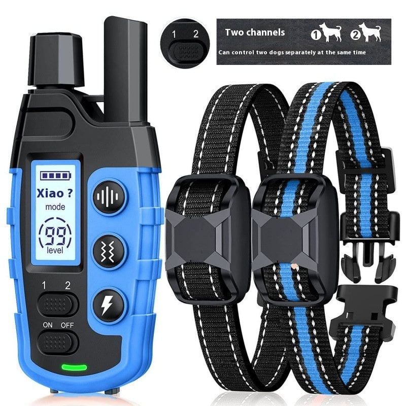 Color Screen Dog Trainer Super Long Remote Control Waterproof Collar