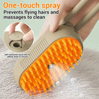 3-in-1 Steam Grooming Brush