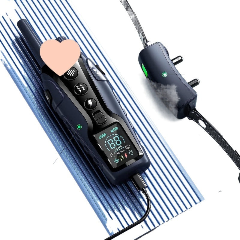 Color Screen Dog Trainer Super Long Remote Control Waterproof Collar