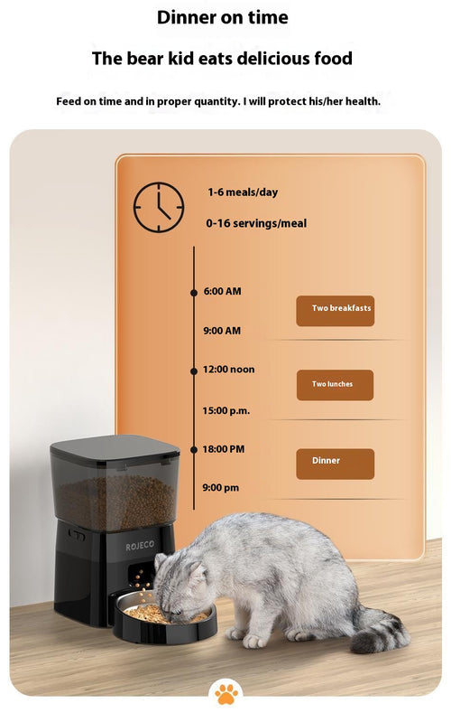 Automatic Pet Feeder Pet Feeding Machine